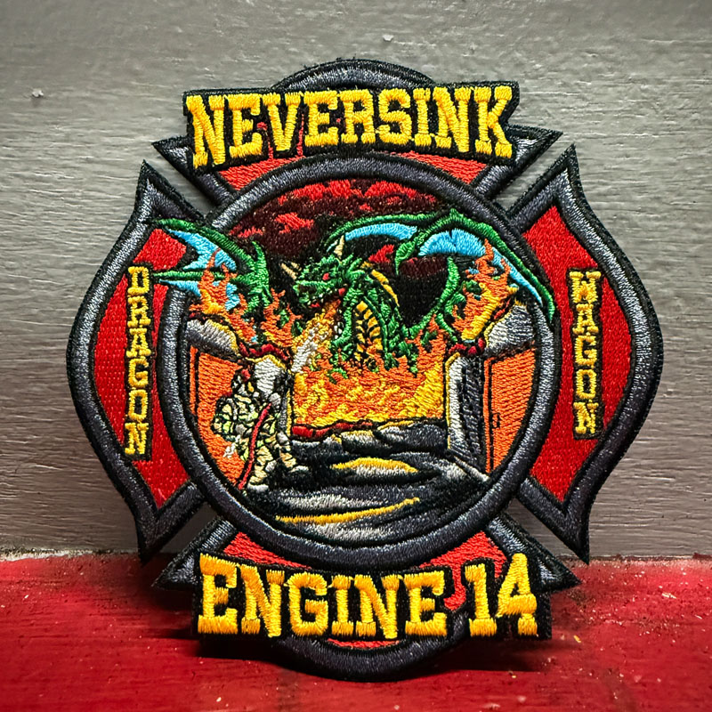 Engine 14 "Dragon Wagon" Patch - Image 2